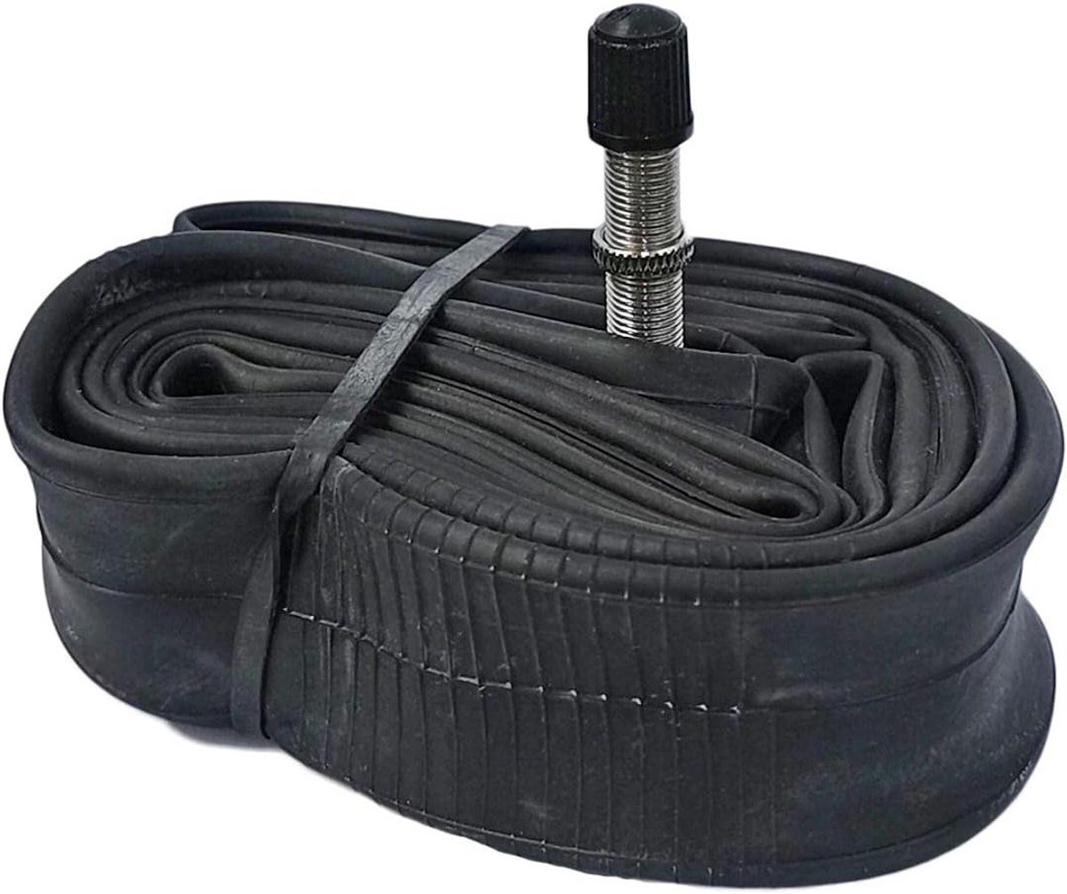 Fietsbinnenband 28 inch - Fietsslang Autoventiel - Fietsreparatie - Zeer elastisch - 28 x 1 5/8 x 1 3/8 - Zwart