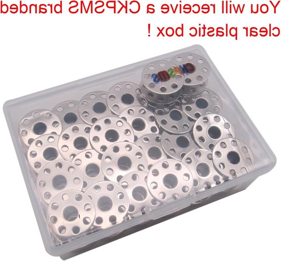 50 Stuks Spoelen voor Industriële Naaimachines, Geschikt voor Consew, Juki en Brother, B9117-012-000W van Merkloos — afbeelding 5
