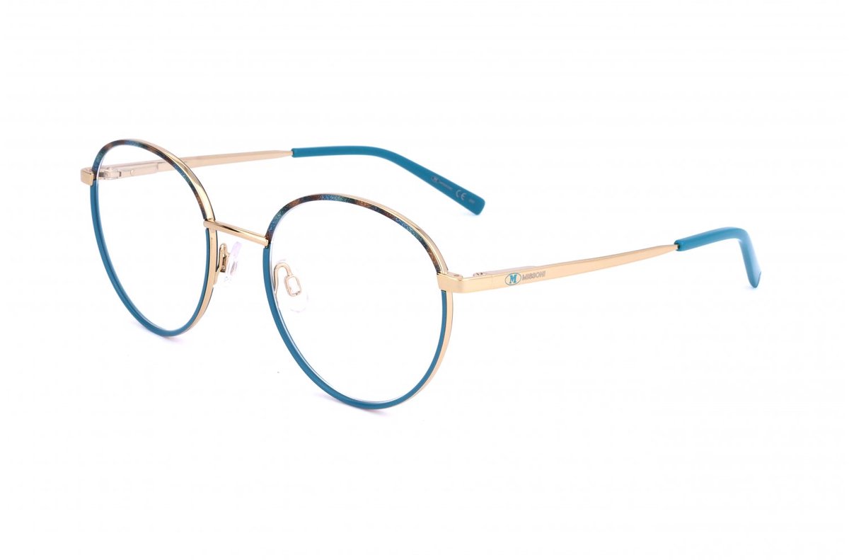 M Missoni MMI 0036 Blue havana glitter 50/20/140 WOMAN Brilmonturen