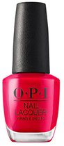 Flesje OPI nagellak in felroze kleur.