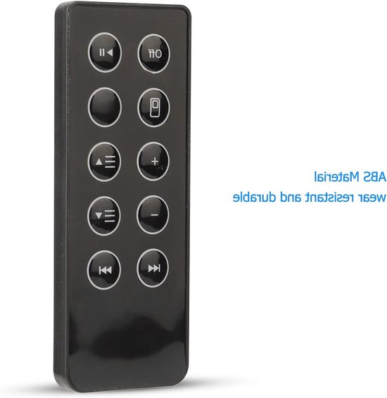 Speaker Remote Control Replacement Remote Control for Soundbar System Stereo Speakers SoundDock Series 2/3/10 by Universal — afbeelding 5