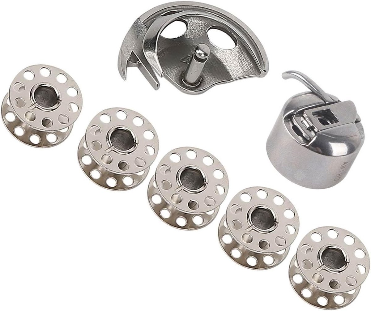 Complete Shuttle Hook Set voor Oude Stijl Huishoudnaaimachines met Kralen en Accessoires