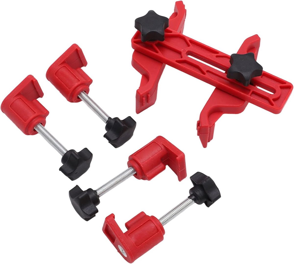 Compacte Cam Clamp Tool voor Timing Belt Vervanging - ABS Behuizing, Camshaft Lock Holder met Plastic Covers, Standaardformaat, Duurzaam en Handzaam
