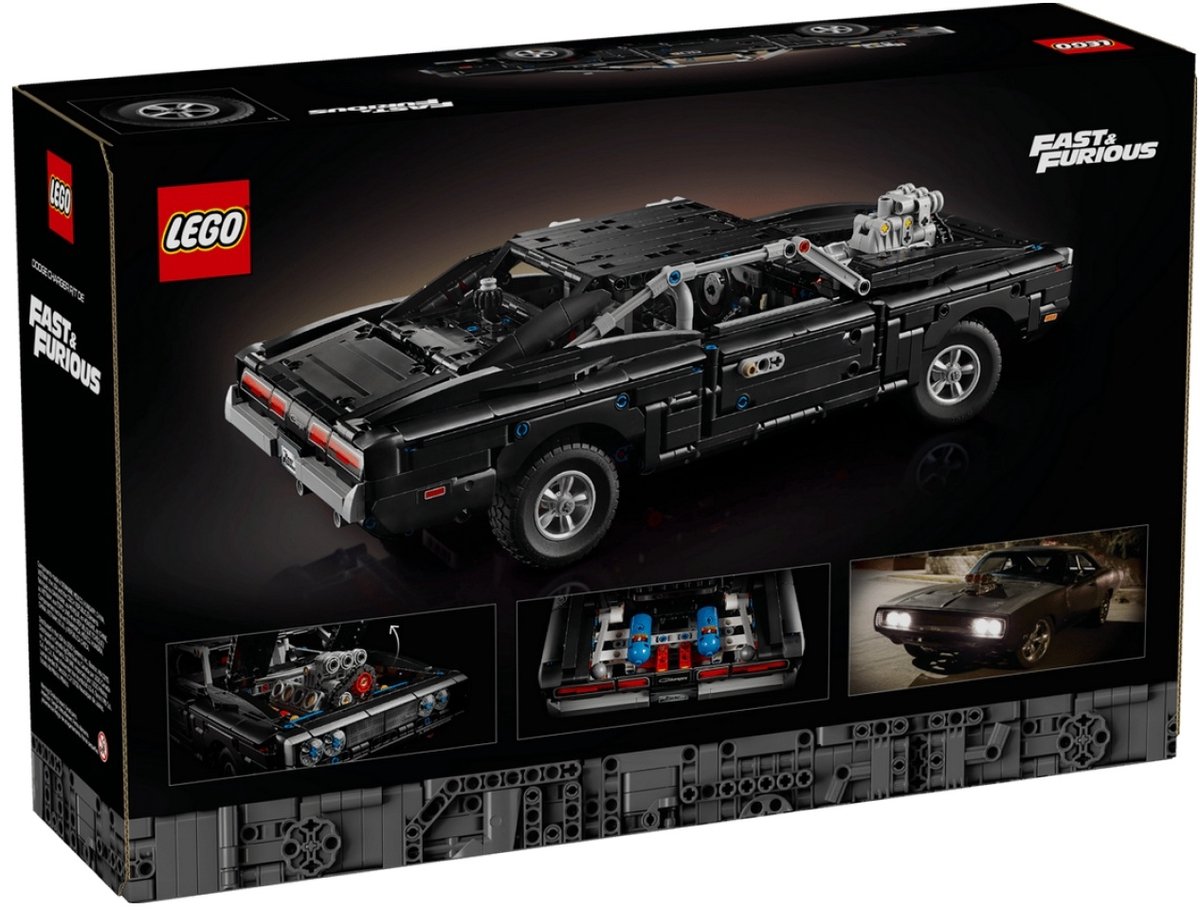 LEGO Technic Fast and Furious Dodge Charger R/T Auto Bouwpakket voor Volwassenen 42231 — afbeelding 20