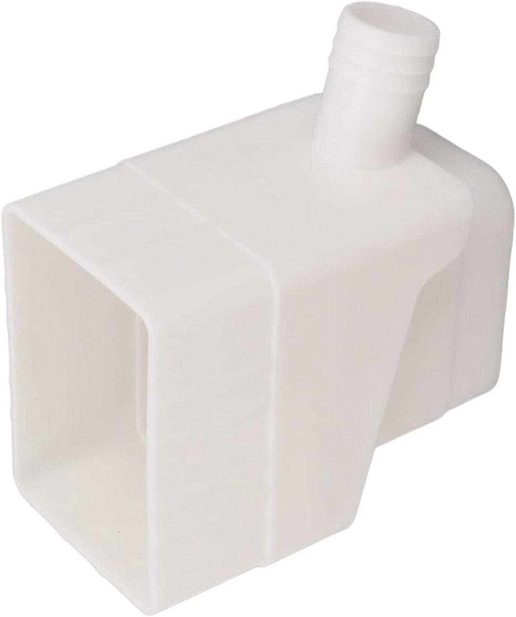 Regenwateropvangsysteem - Regenton vuller - Tuin water geven - Efficiënte waterrecycling - 125 inch slang - Wit