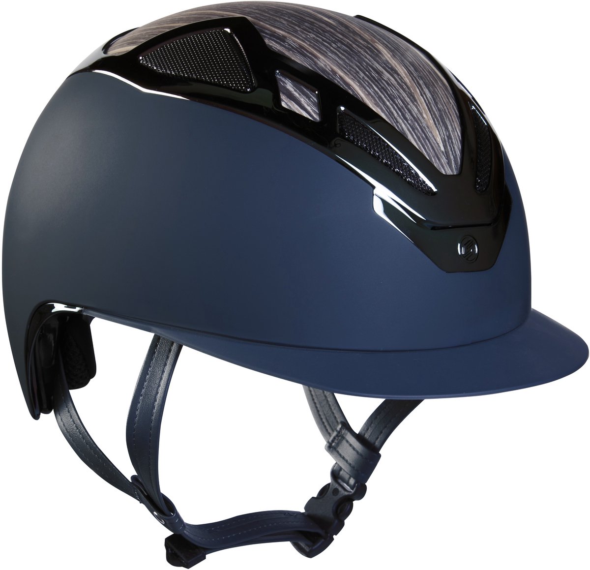 Suomy Apex Wood Ruiterhelm Navy Blauw Mat - L