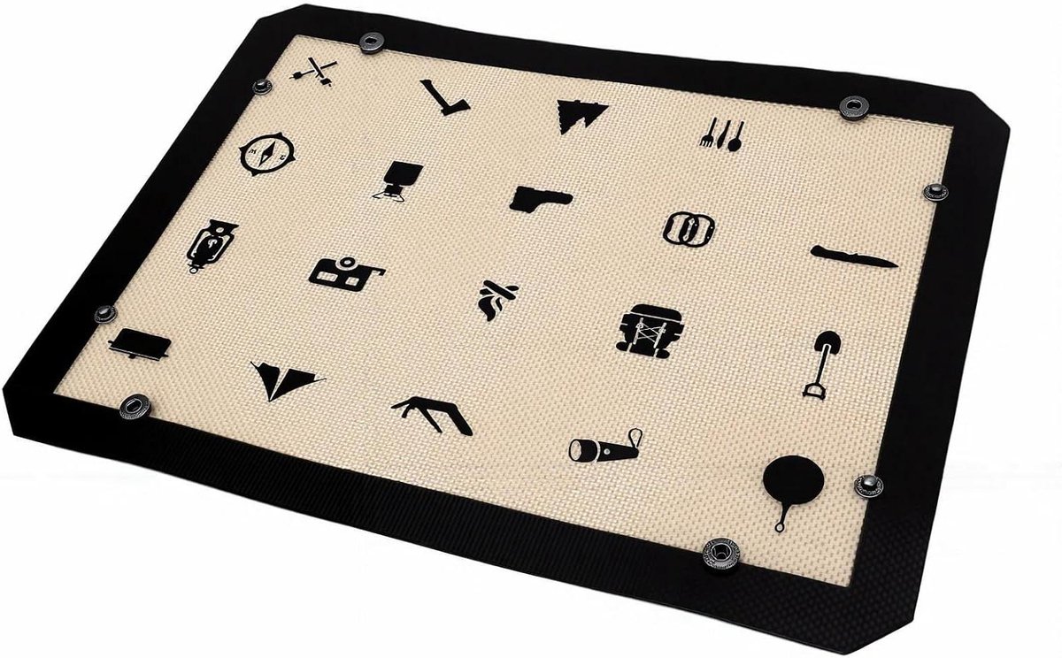 Bakmat Siliconen - Ovenvoering Placemat - Bakken en Braden - Verstevigd Materiaal - 30x40 cm - Grijs