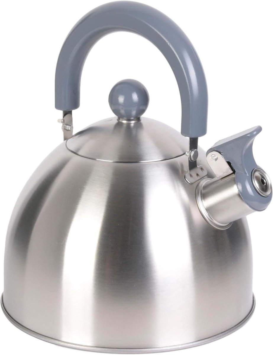 Waterkoker - Theepot - Koffie en Thee - Fluit bij kookpunt - 1.5 Liter - Wit