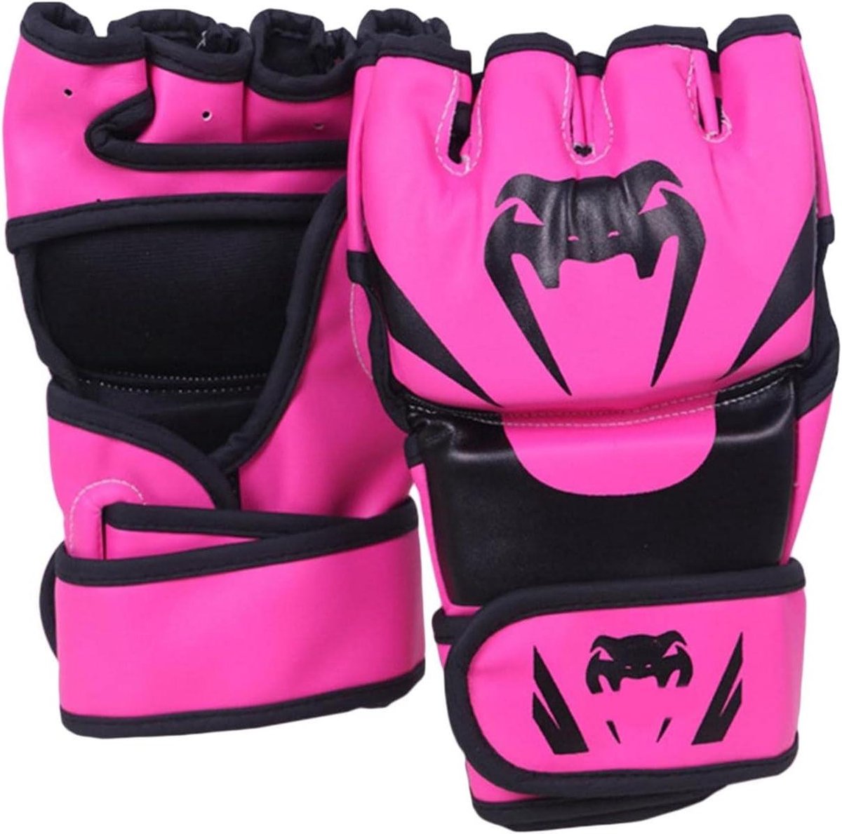Bokshandschoenen Sparring - Vechtsport Handschoenen - Trainen en Vechten - Waterproof PU Leer - 26 x 12 cm - Roze