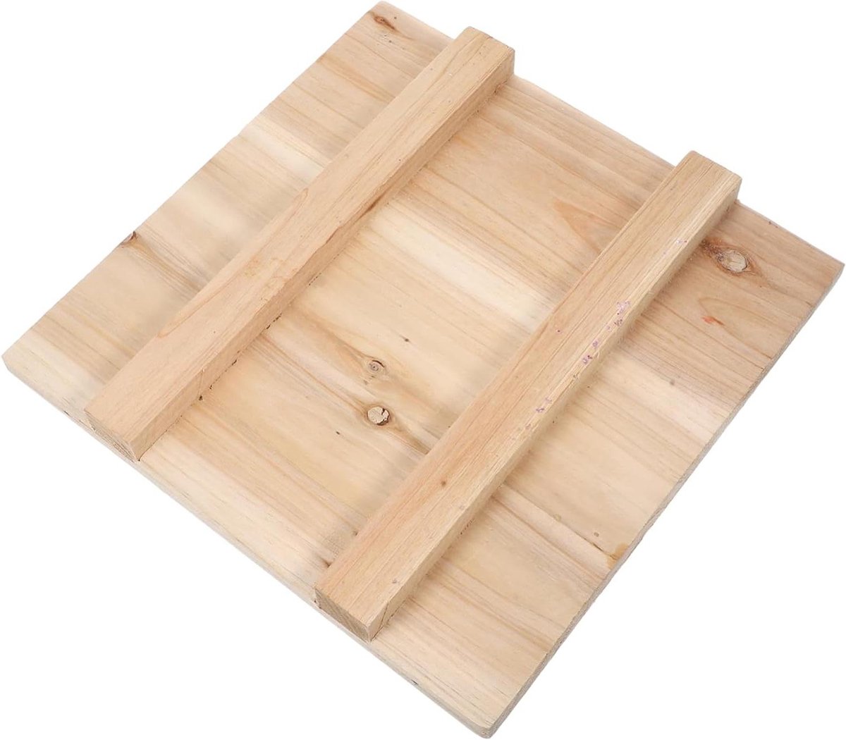 Tofu Pers - Kaasvorm Hout - Zelf Tofu Maken - Stevig Houten Ontwerp - 295 x 295 cm - Beige