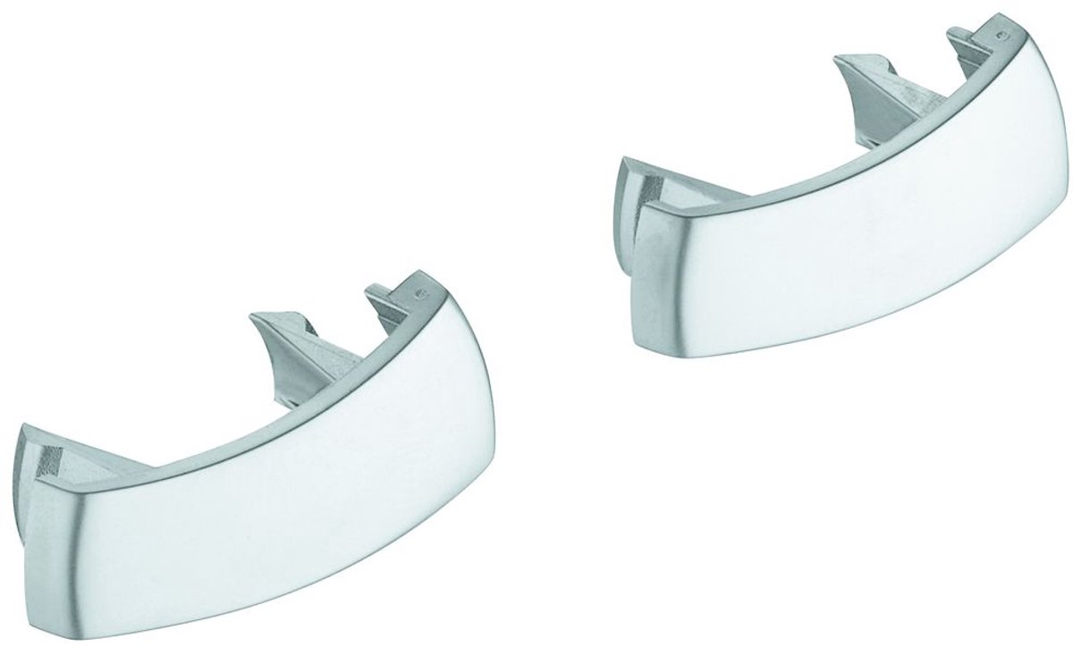 GROHE Afdekkap 11366 voor grepen Chiara nieuw 2 stuks mat chroom, 11366P0M