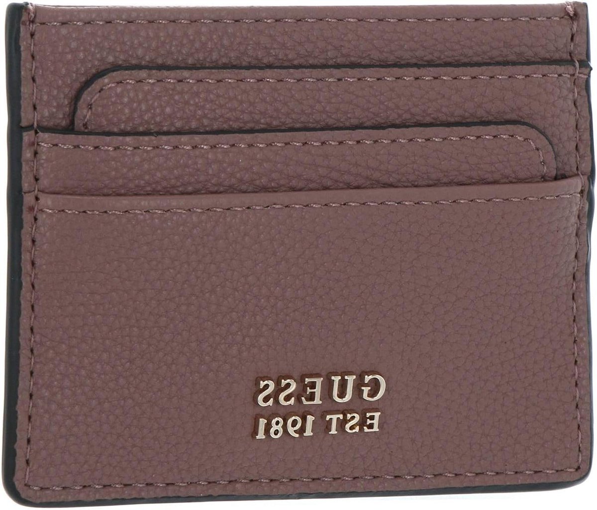 Kaarthouder - Portemonnee Organizer - Kaarten Sorteren - Compact Ontwerp - 10.5 x 8 cm - Rosewood