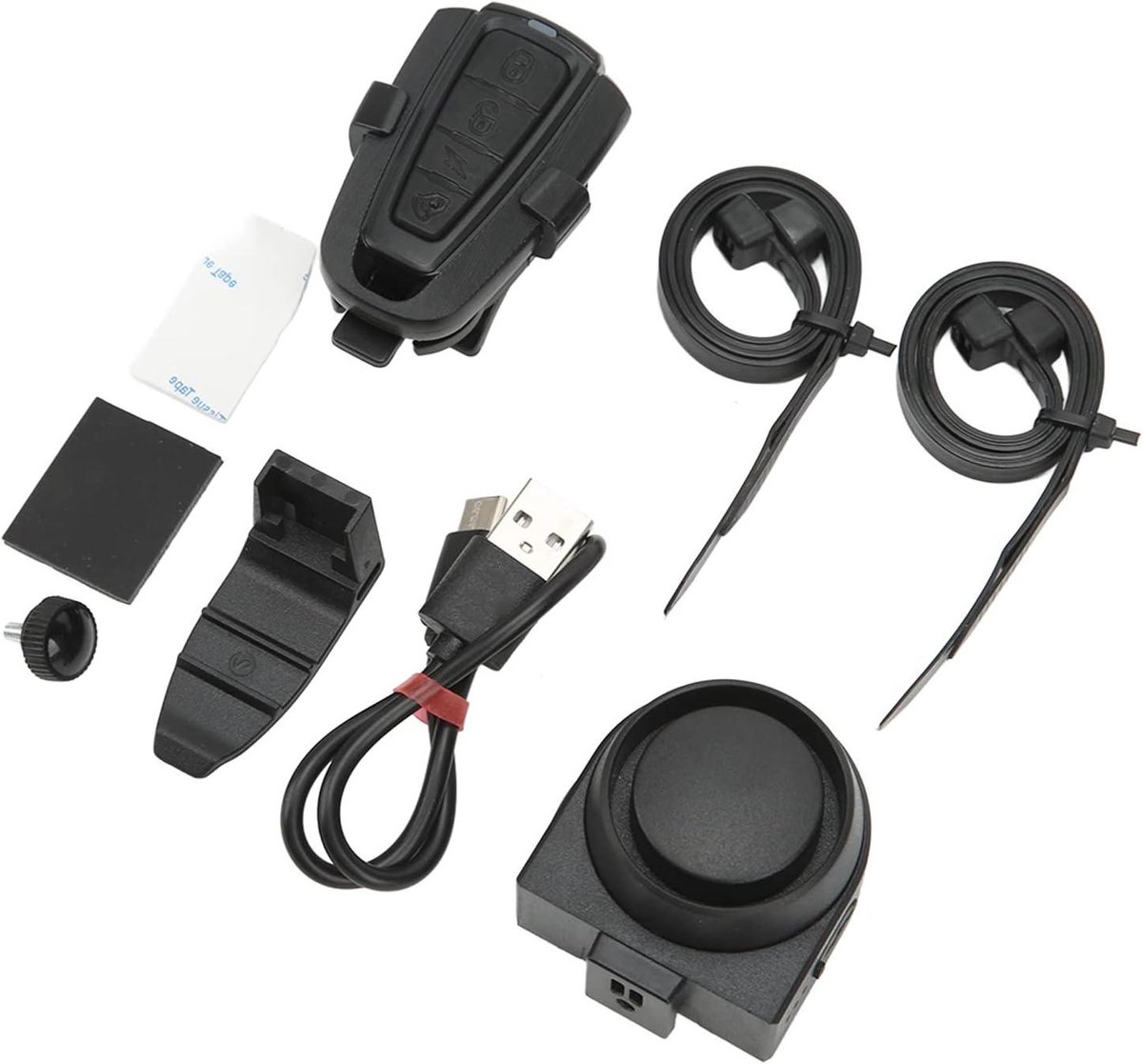 Fiets Alarm - Fietssensor Bel - Fiets Beveiligen - Afstandsbediening Sensor - 115db Geluid - Zwart