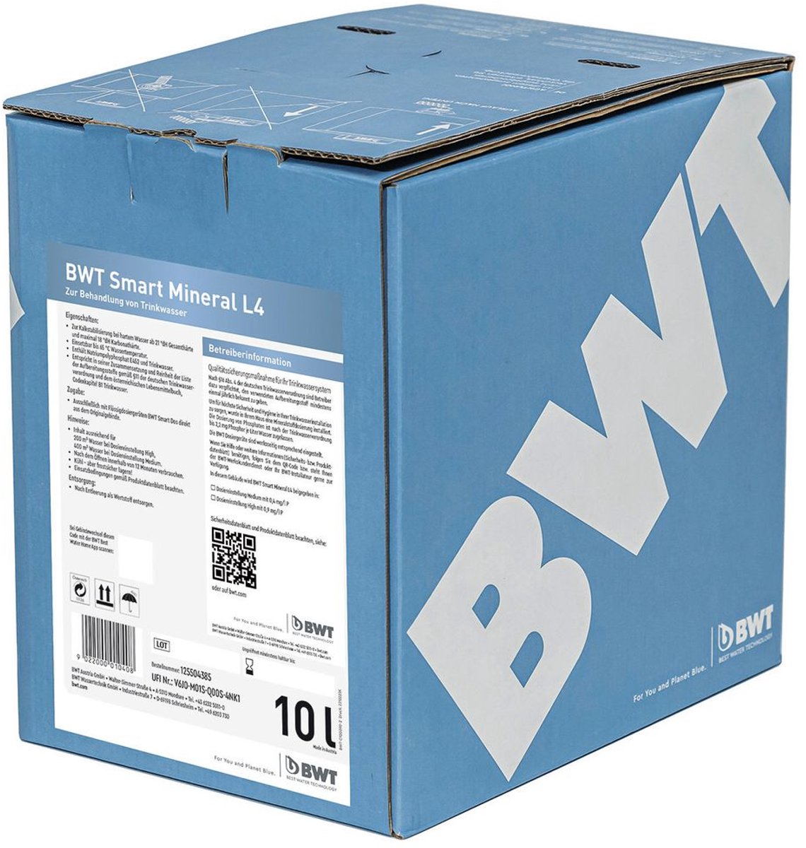 BWT Werkzame stof Smart Mineral L4, 10 L werkzame stof, 125504385