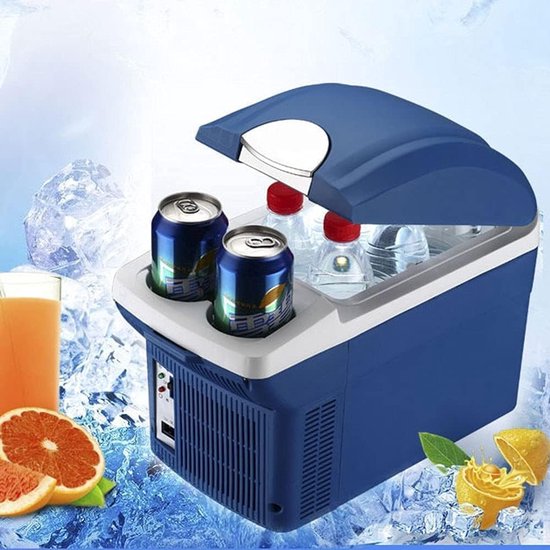 Draagbare mini-koelkast 12V - 8 liter auto en vrachtwagen van Merkloos — afbeelding 4