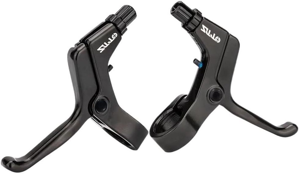Fietsremhendels Kinderen - Remgrepen Fiets - Veilig Fietsen - Universele Pasvorm - 22 mm Stuur - Zwart