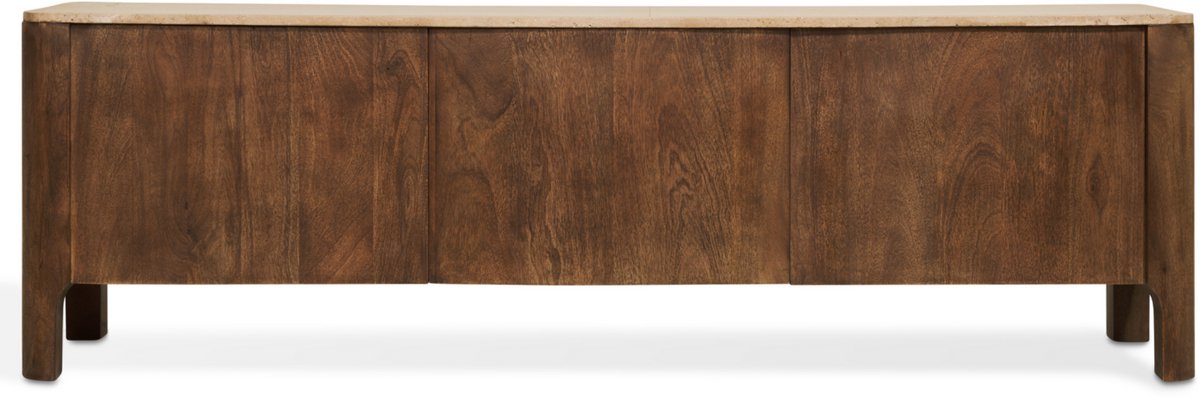 Giga Living Tv-meubel Nova Bruin Marmer 175cm - Giga Meubel