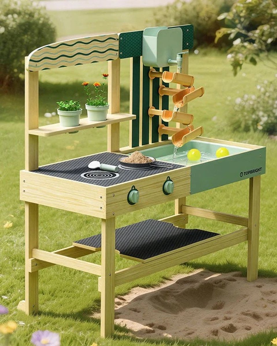 Topbright Houten Modderkeuken — afbeelding 8