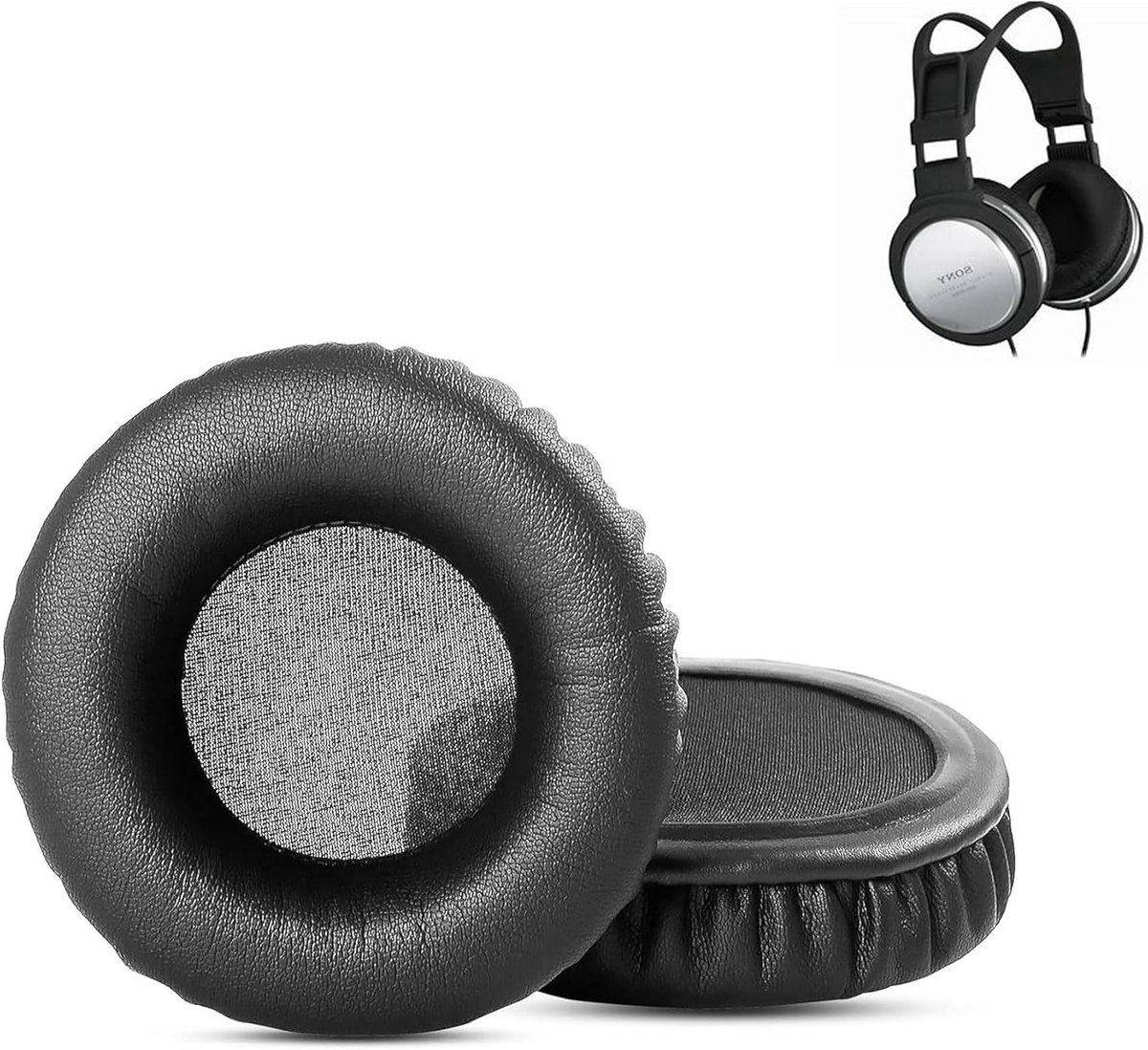 Vervangende Oorkussens voor Hoofdtelefoons - 90mm Earcups, Comfortabel en Duurzaam Accessoire
