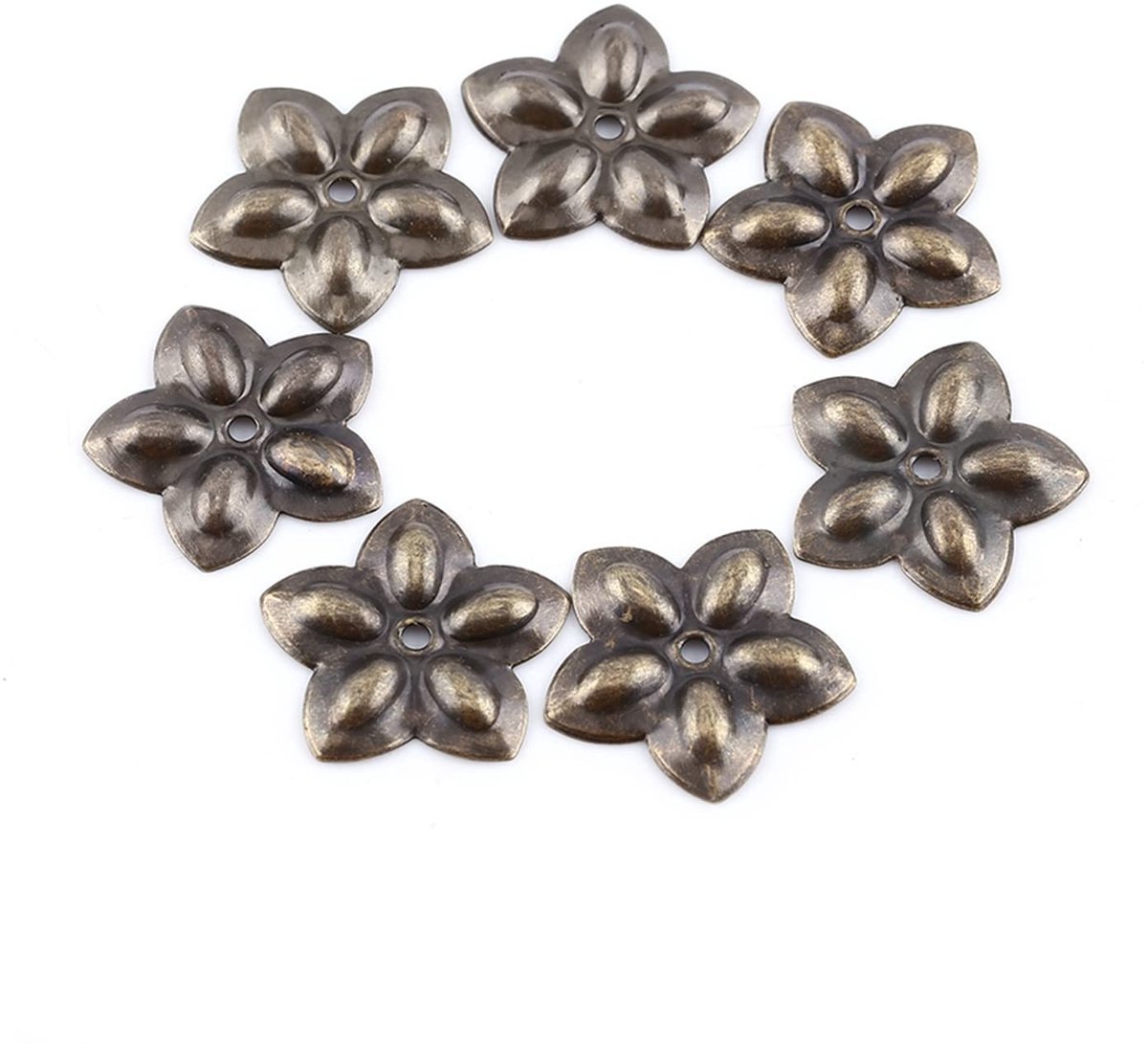 Dailygoody - Antieke Bronzen Kussens Nagel - Decoratieve Houten Nagel