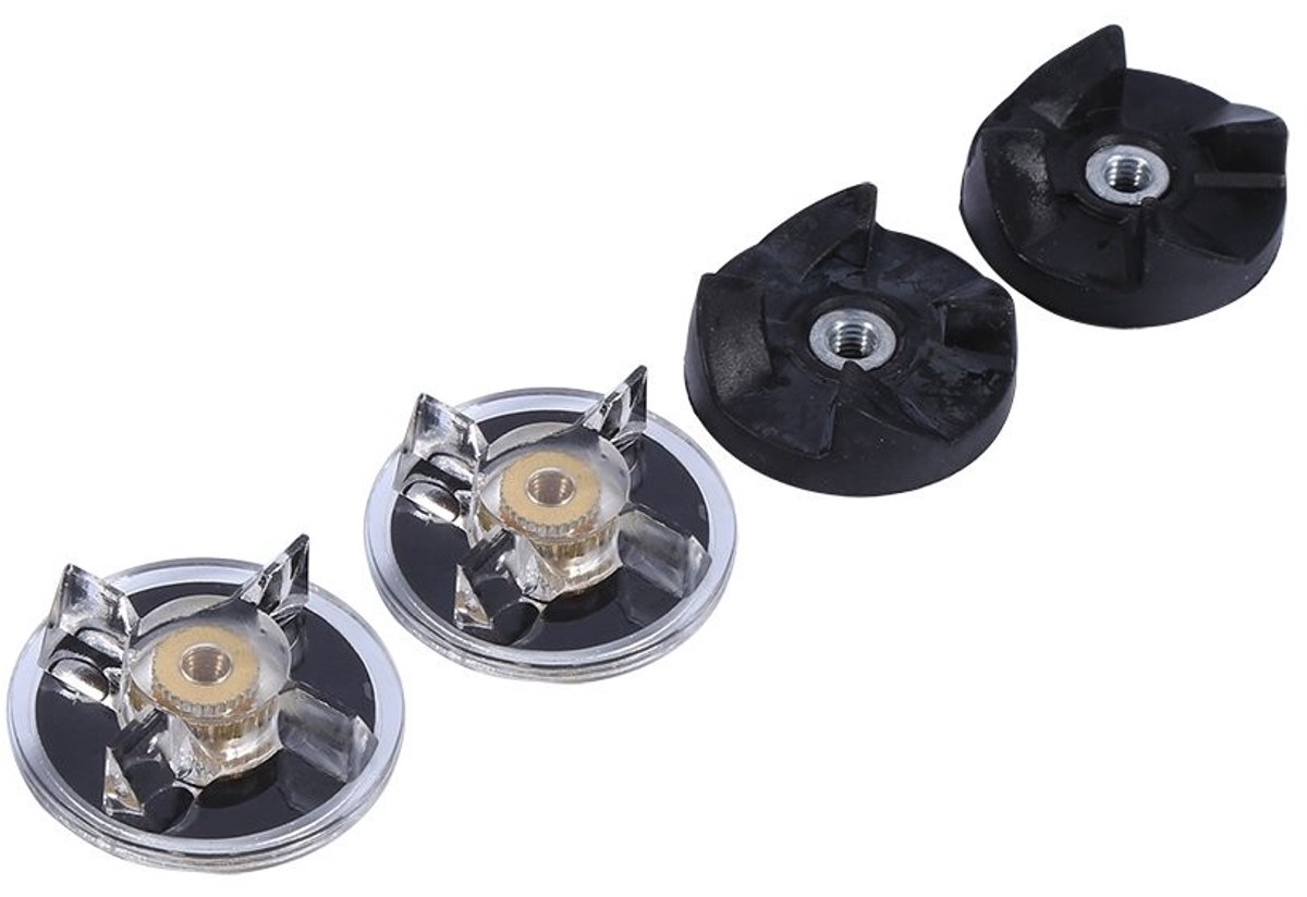 Livia home - Vervanging Blendertandwiel - Keukenaccessoires - Zwart - Rubberen Bladtandwielen - Compatibel met 250W-blender - Ideaal voor malen