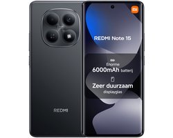 Smartphone-REDMI Note 15-8GB+256GB-Zwart