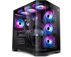 Vibox Gaming PC - Ryzen 7 5700X - RTX 5070 Ti - 32GB RAM - 1TB NVMe SSD - Windows 11 - WiFi 6 + Bluetooth 5.4 - Waterkoeling