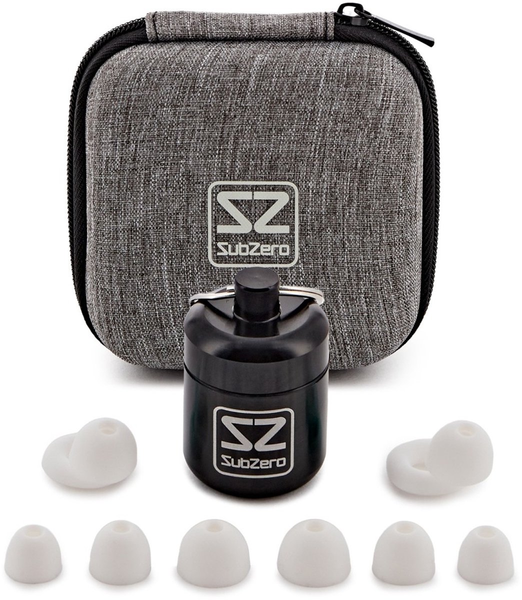 SubZero Pro Concertoordopjes met Etui, Wit