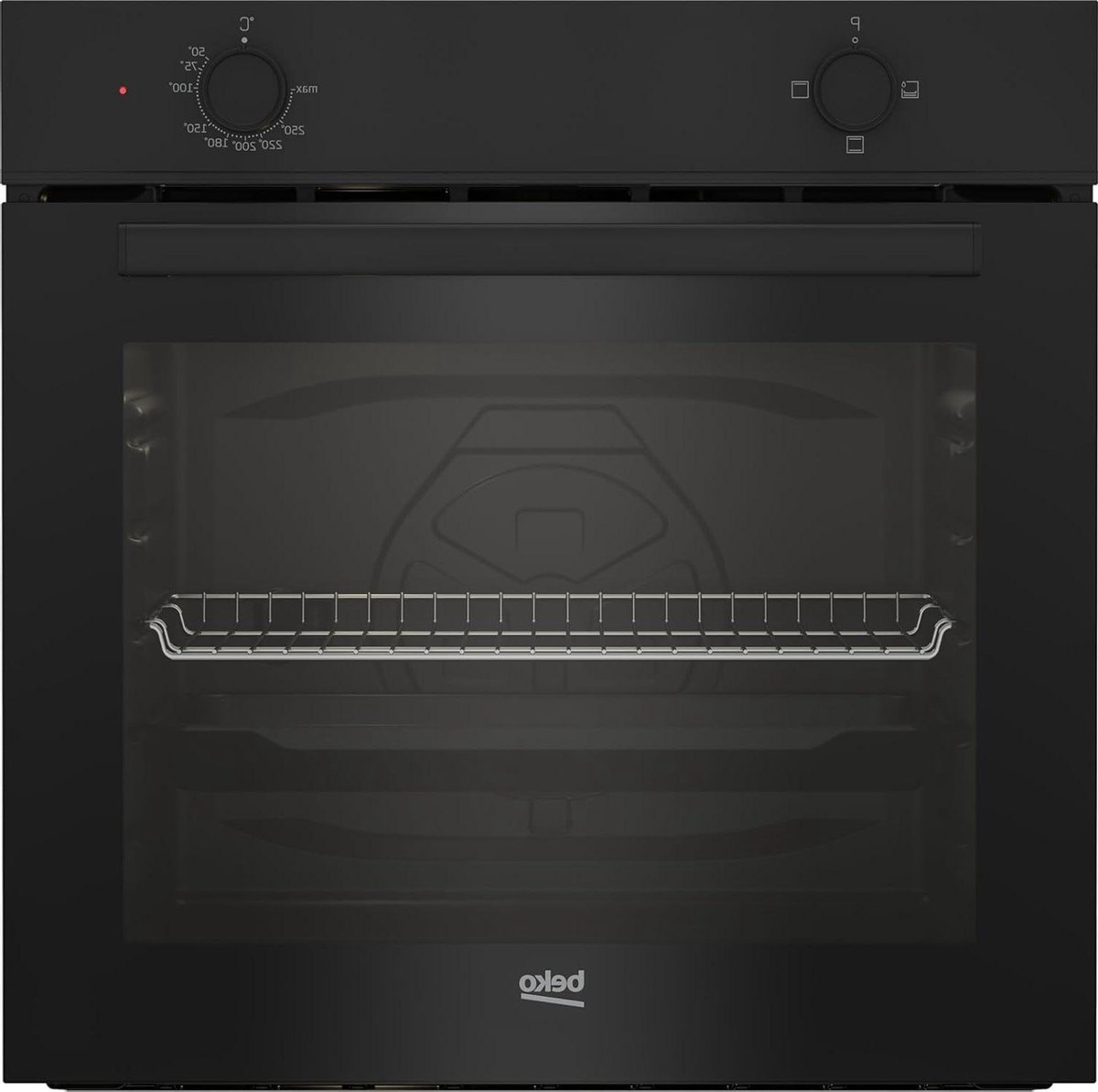Elektrische Oven - Inbouwoven Keuken - Koken Bakken - Energieklasse A - 74 Liter - Zwart