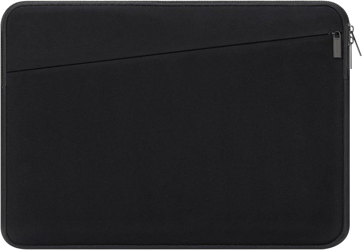 Laptophoes - Draagtas computer - Veilig vervoer - Extra accessoirevak - 13 inch - Zwart