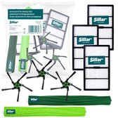 Sillar Accessoireset voor schoonmaakrobot iRobot Roomba S9 en S9+ – 3 HEPA-filters, 1 hoofdborstel, 3 zijdelingse borstels met 5 armen (inclusief bevestigingsschroeven) – reserveonderdelen – set 8 stuks