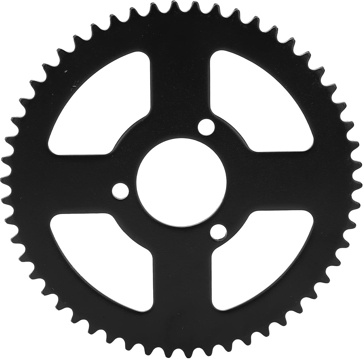 Zeynomax - Achterkettingtandwiel - T8F 54T Achtertandwiel - Eenvoudig te installeren - Zwart Staal - Vervangingsonderdeel - Geschikt voor Motorfiets..