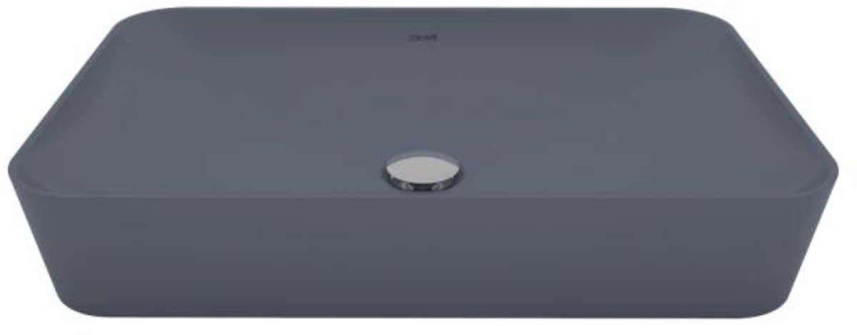 Creavit Ultra Waskom Zonder Kraangat 40x60cm Mat Basalt