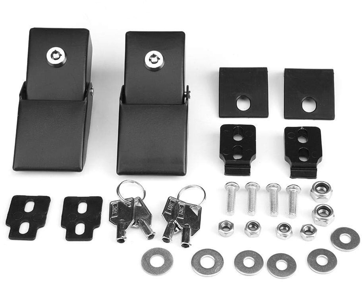 Anti-Diefstal Metaal Slot Set voor Jeep Wrangler JK 2007-2017