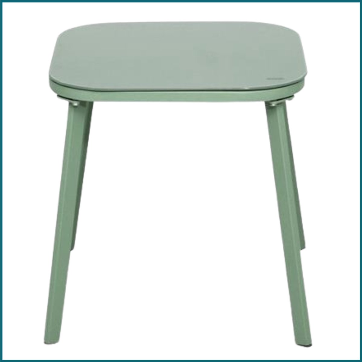 HIXA Tuinset - 3-delig - Mintgroen - Bistroset - Tuintafel - met Stoelen - 2 Personen - Balkonset - 2 Persoons - Loungeset - Table de Jardin - LIVARA – foto 3