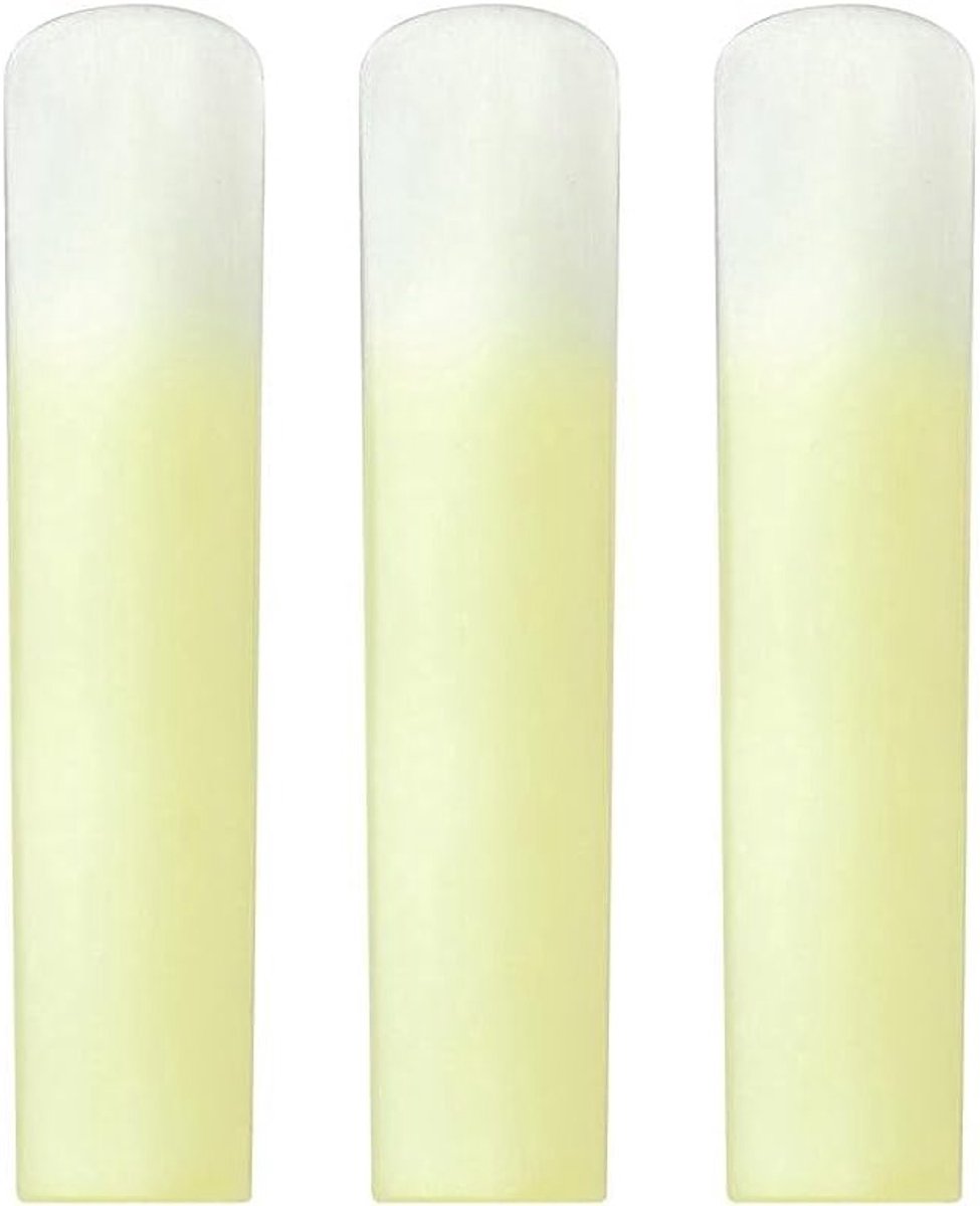 Set van 3 klarinetbladen van 1.5/2.0/2.5 mm dikte, ideaal voor muzikanten en studenten