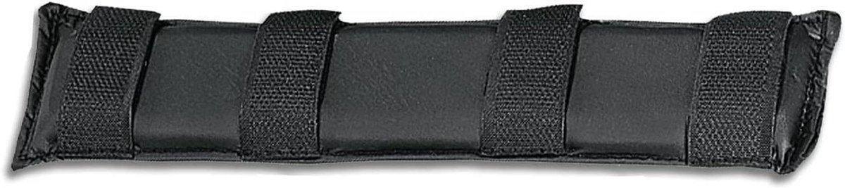 Gel Kniebeschermer - Paardrijden Bescherming - Comfortabel Rijden - Schokabsorberend - 16 cm - Zwart