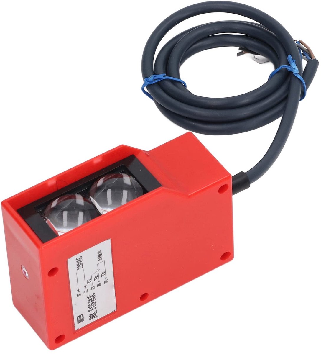 Allecto - Foto-elektrische Schakelaar - Detectieafstand 6 M - Voor het vermijden van obstakels - IP54 - Multifunctionele sensor - Geschikt voor rob...