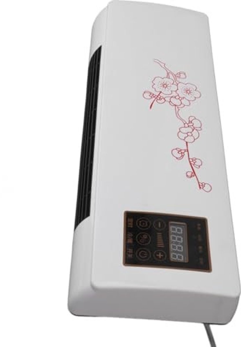 Allecto - Wandgemonteerde Airconditioner - Luchtkoeler met Afstandsbediening - Compact en Stil - Ideaal voor Slaapzaal en Kantoor - Energiezuinig e...
