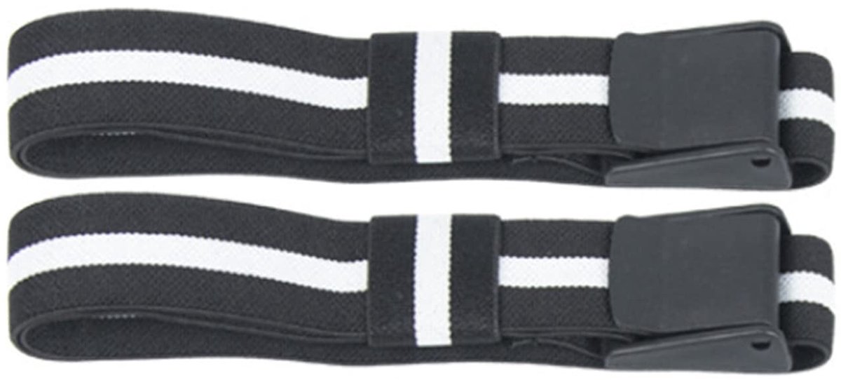 Allecto - Bloeddoorstromingsrestrictie Bands - 2 Stuks - Effectieve Kaatsu Training - Voor Verbeterde Spieractivatie - Ideaal voor Sporters - Gesch...