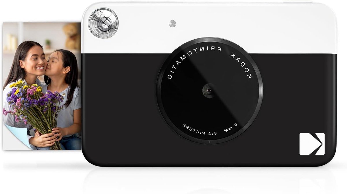 Directe Camera - Instant Camera - Direct Foto's Printen - Geïntegreerd Printen - 5 MP - Zwart