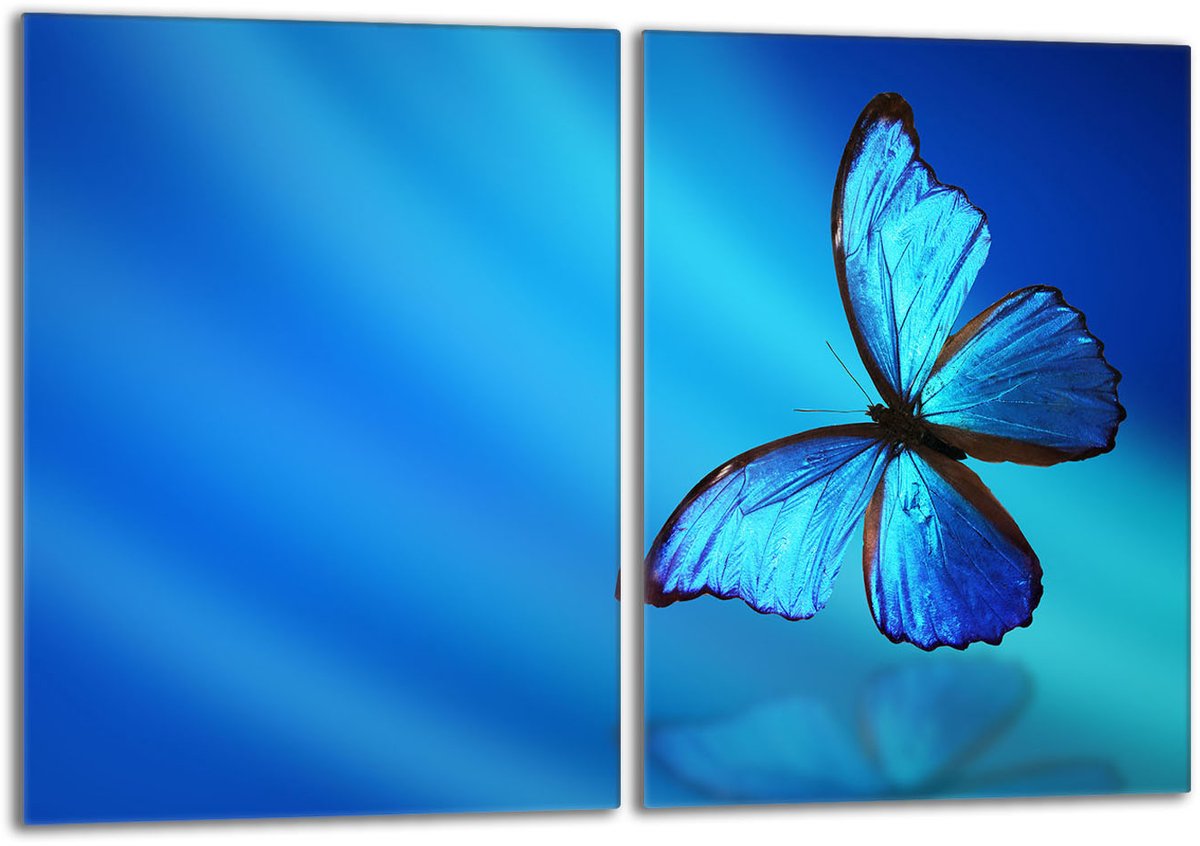 TMK ArtDeko - Snijplank - Motyl - Glasplaat - 2x40x52 cm