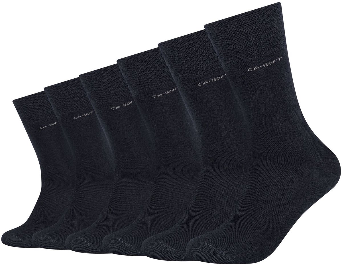 camano, Sokken Dames sokken Heren sokken Zakelijke sokken Multipack, herensokken damessokken 6-pack Multipack sokkenpakket, comfortabele boord zonder elastische druk, comfortabel draagcomfort, verstevigde hiel en teen voor lange levensduur.