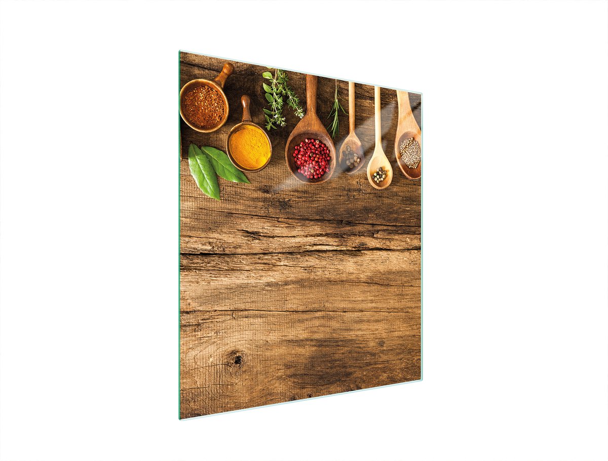 TMK ArtDeko - Snijplank - 45x52 cm - Glas - Przyprawy