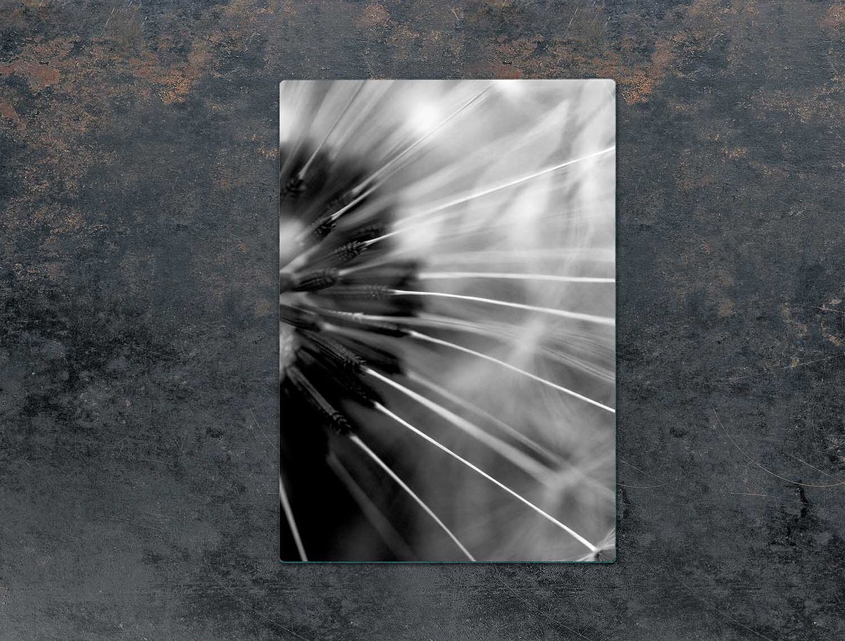 TMK ArtDeko Serie - Snijplank Glas - 35x52 cm - Kleur Kwiat