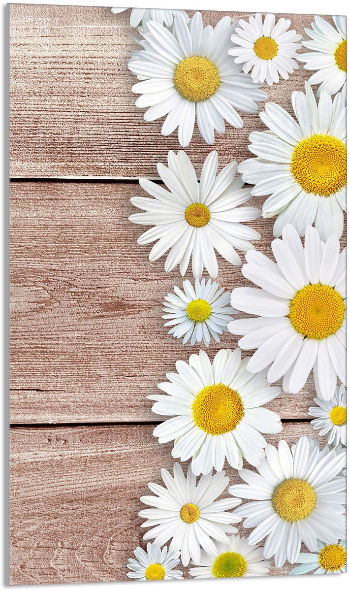 TMK ArtDeko Serie - Snijplank - Glas - 30x52 cm - Houten Design