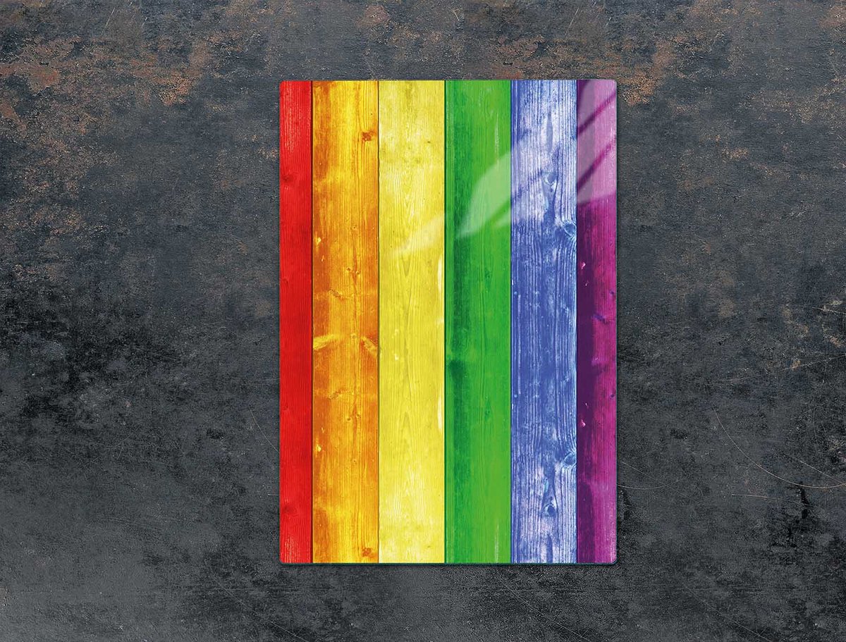 TMK ArtDeko - Glas Snijplank - 35x52 cm - Kleur Rijk