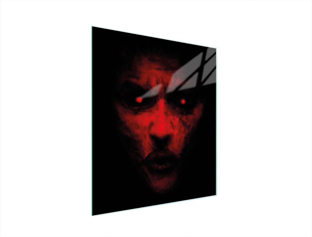 TMK ArtDeko Serie - Glazen Snijplank - 45x52 cm - Beschermend Paneel - Hartglas