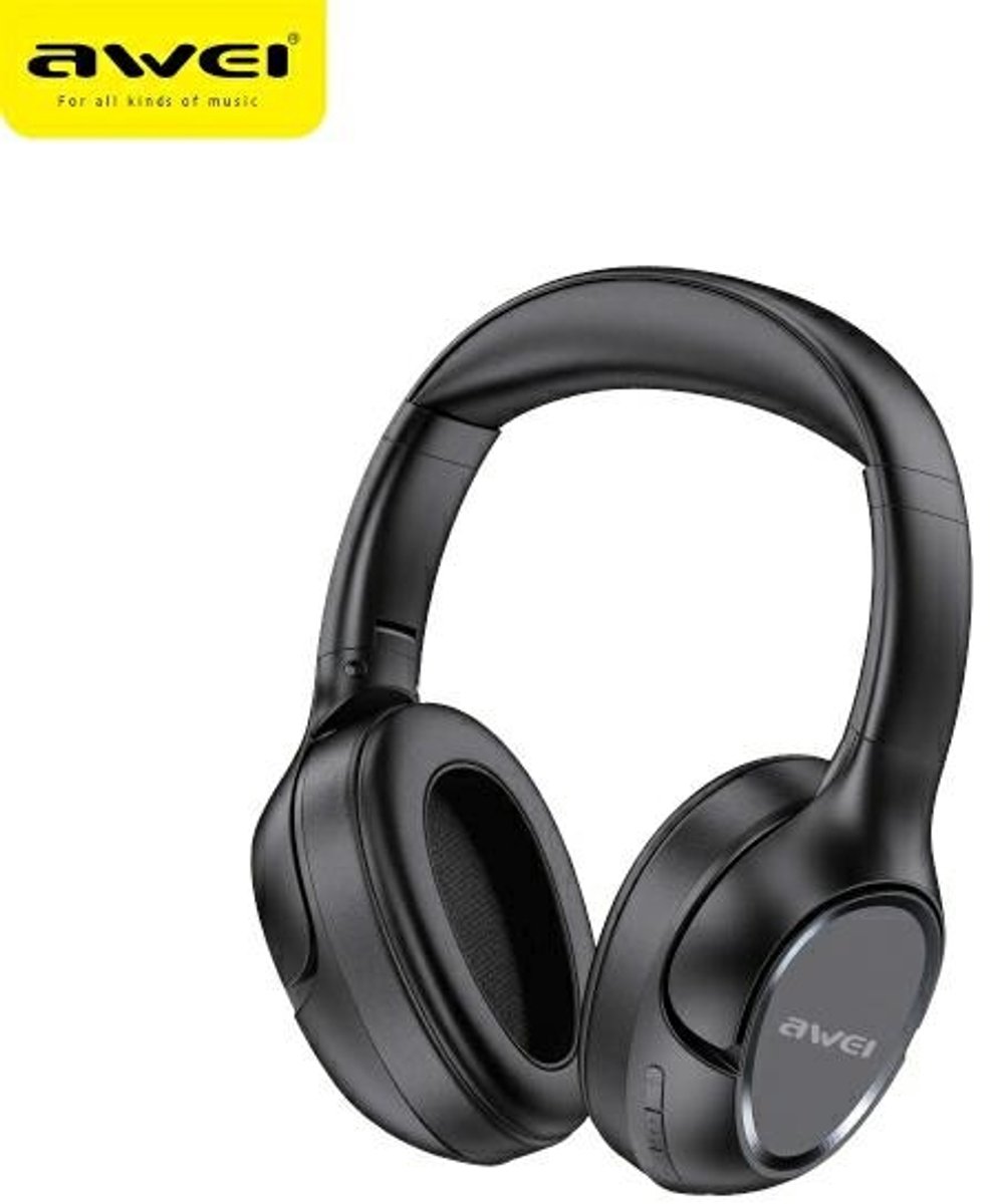 AWEI A770BL Bluetooth on-ear hoofdtelefoon zwart/zwart