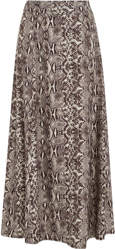 WE Fashion Dames midi-rok met print